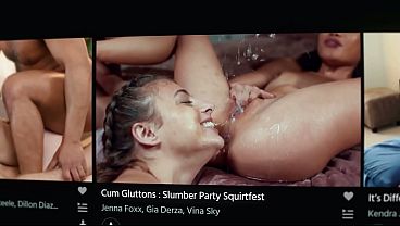 21 SEXTURY - Gata gostosa pega cara se masturbando e monta no pauzão